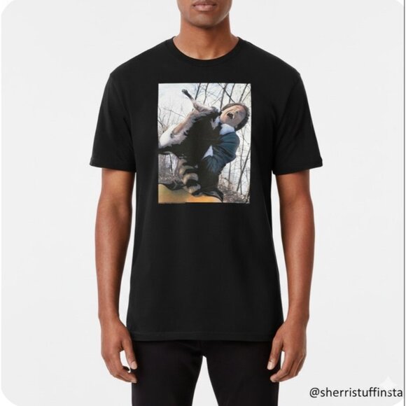 NWOT Elf Movie Will Ferrell Christmas Graphic Black T-Shirt Gildan Heavy Cotton - Picture 2 of 7